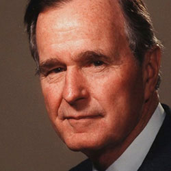 George H. W.  Bush